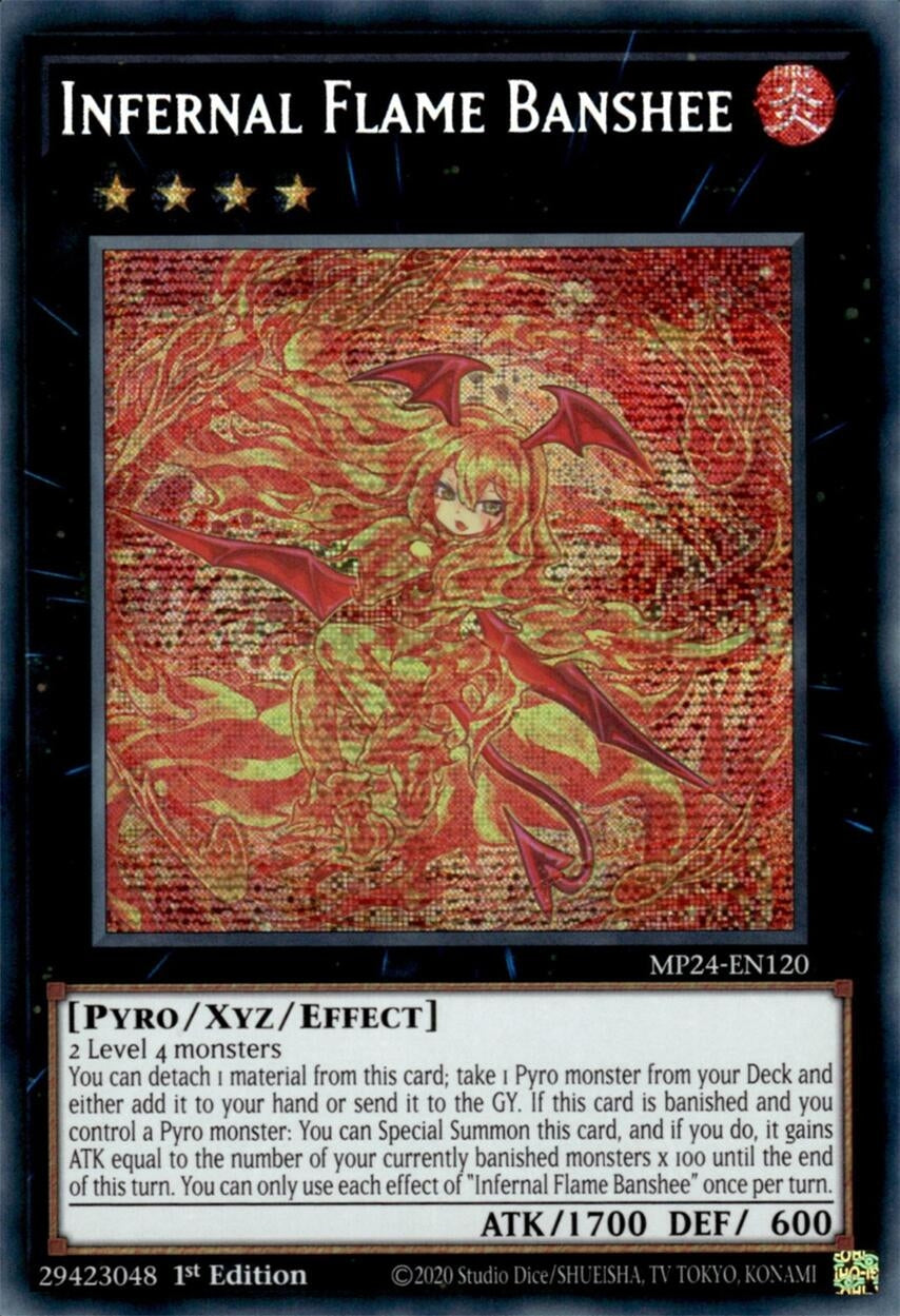 Image for Infernal Flame Banshee (25th Anniversary Tin: Dueling Mirrors) (MP24-EN120) - YuGiOh