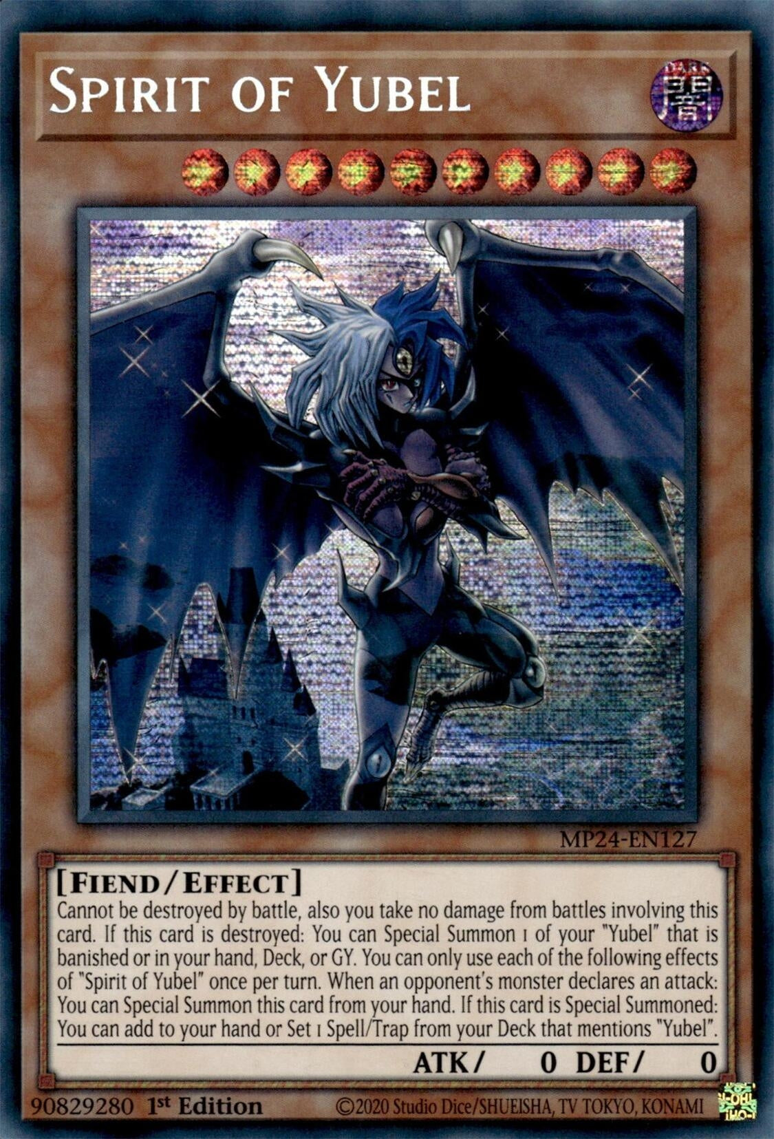 Image for Spirit of Yubel (25th Anniversary Tin: Dueling Mirrors) (MP24-EN127) - YuGiOh