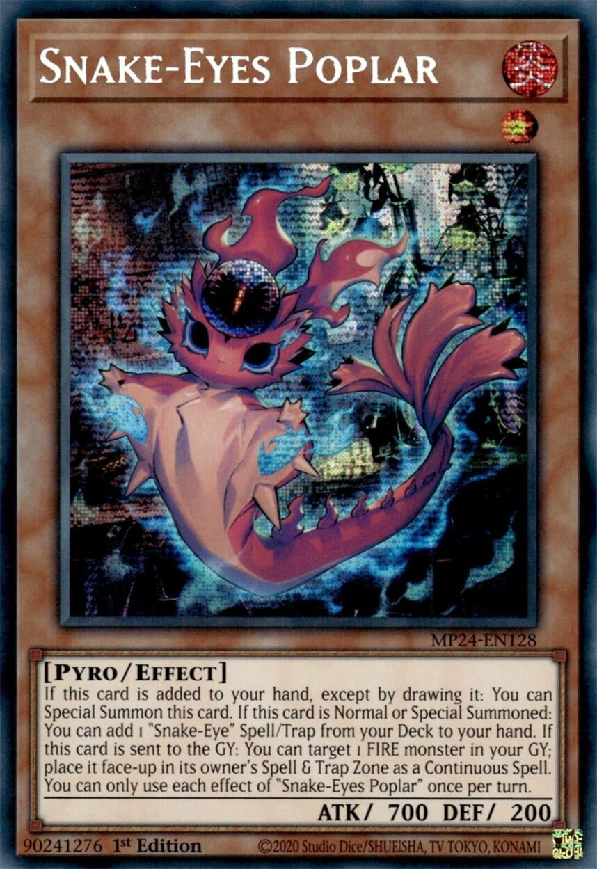 Image for Snake-Eyes Poplar (25th Anniversary Tin: Dueling Mirrors) (MP24-EN128) - YuGiOh