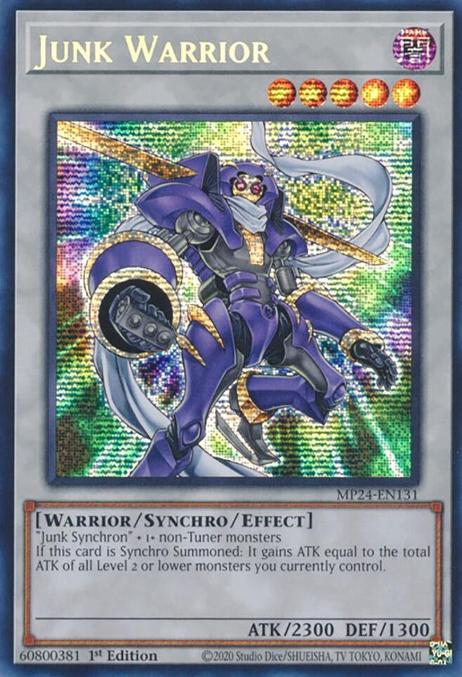 Image for Junk Warrior (25th Anniversary Tin: Dueling Mirrors) (MP24-EN131) - YuGiOh