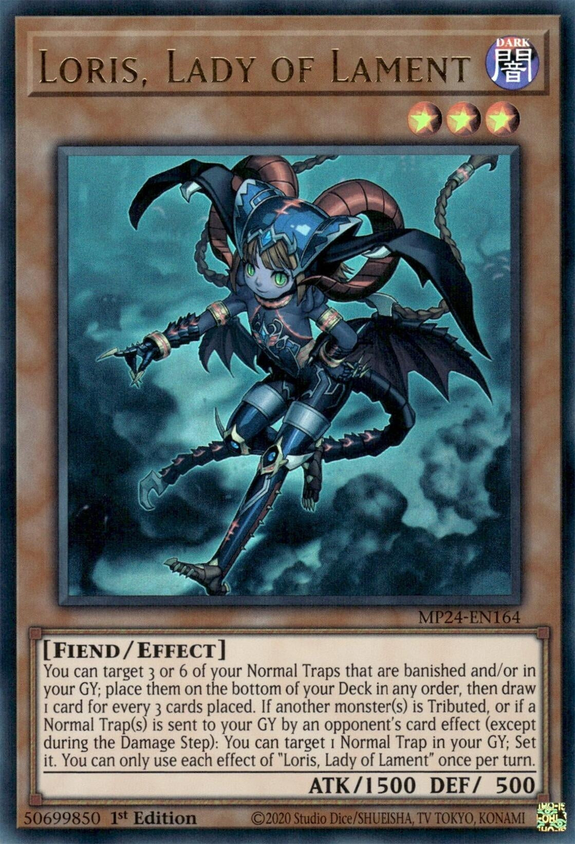 Image for Loris, Lady of Lament (25th Anniversary Tin: Dueling Mirrors) (MP24-EN164) - YuGiOh