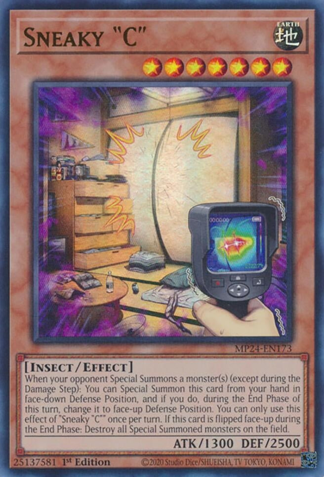 Image for Sneaky "C" (25th Anniversary Tin: Dueling Mirrors) (MP24-EN173) - YuGiOh