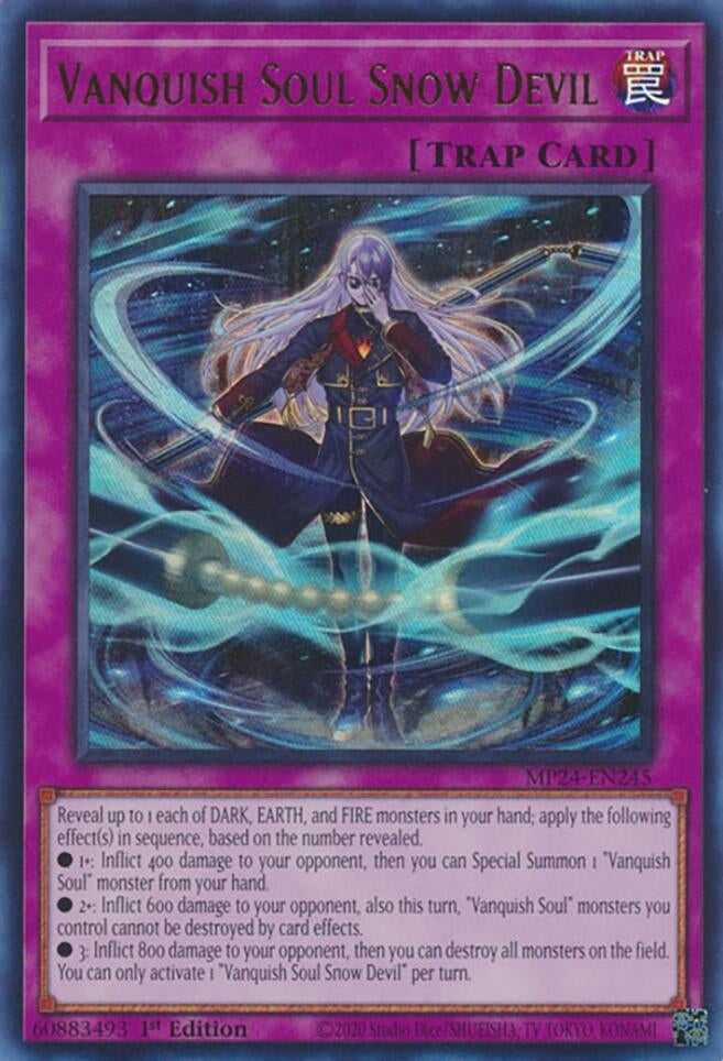 Image for Vanquish Soul Snow Devil (25th Anniversary Tin: Dueling Mirrors) (MP24-EN245) - YuGiOh