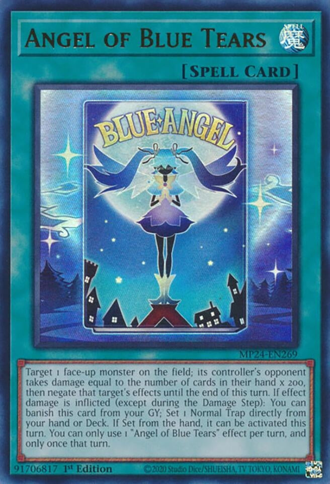 Image for Angel of Blue Tears (25th Anniversary Tin: Dueling Mirrors) (MP24-EN269) - YuGiOh