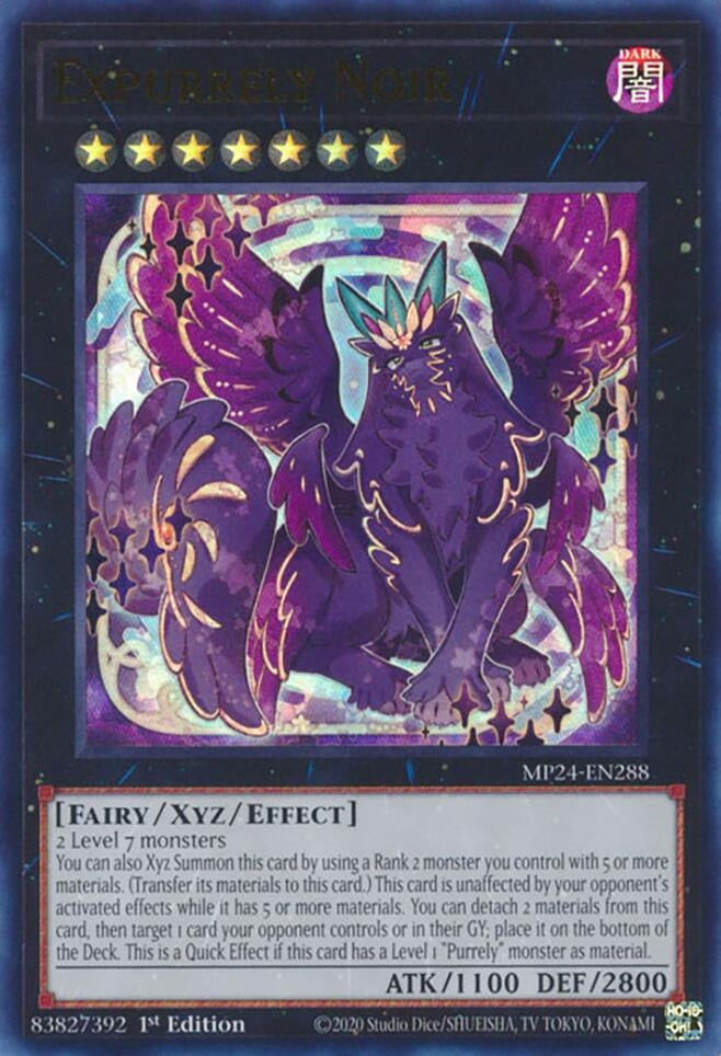 Image for Expurrely Noir (25th Anniversary Tin: Dueling Mirrors) (MP24-EN288) - YuGiOh