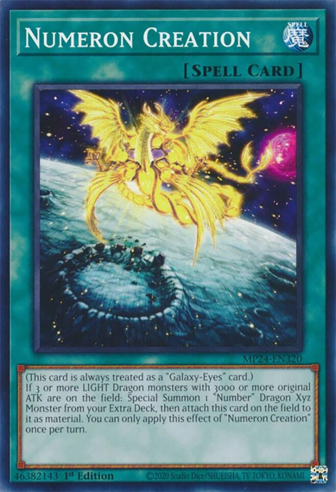 Image for Numeron Creation (25th Anniversary Tin: Dueling Mirrors) (MP24-EN320) - YuGiOh