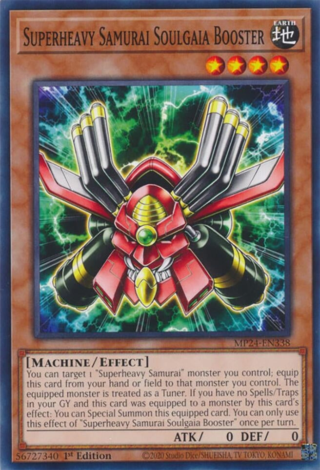 Image for Superheavy Samurai Soulgaia Booster (25th Anniversary Tin: Dueling Mirrors) (MP24-EN338) - YuGiOh