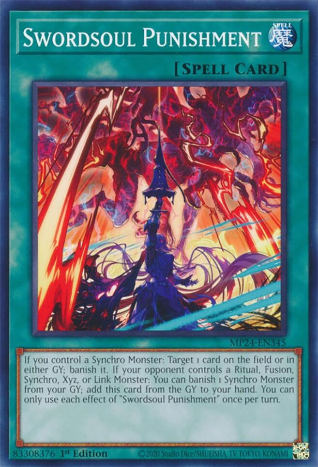 Image for Swordsoul Punishment (25th Anniversary Tin: Dueling Mirrors) (MP24-EN345) - YuGiOh