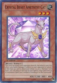Image for Crystal Beast Amethyst Cat (Ra Yellow Mega Pack) (RYMP-EN041) - YuGiOh