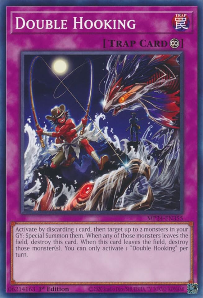 Image for Double Hooking (25th Anniversary Tin: Dueling Mirrors) (MP24-EN355) - YuGiOh