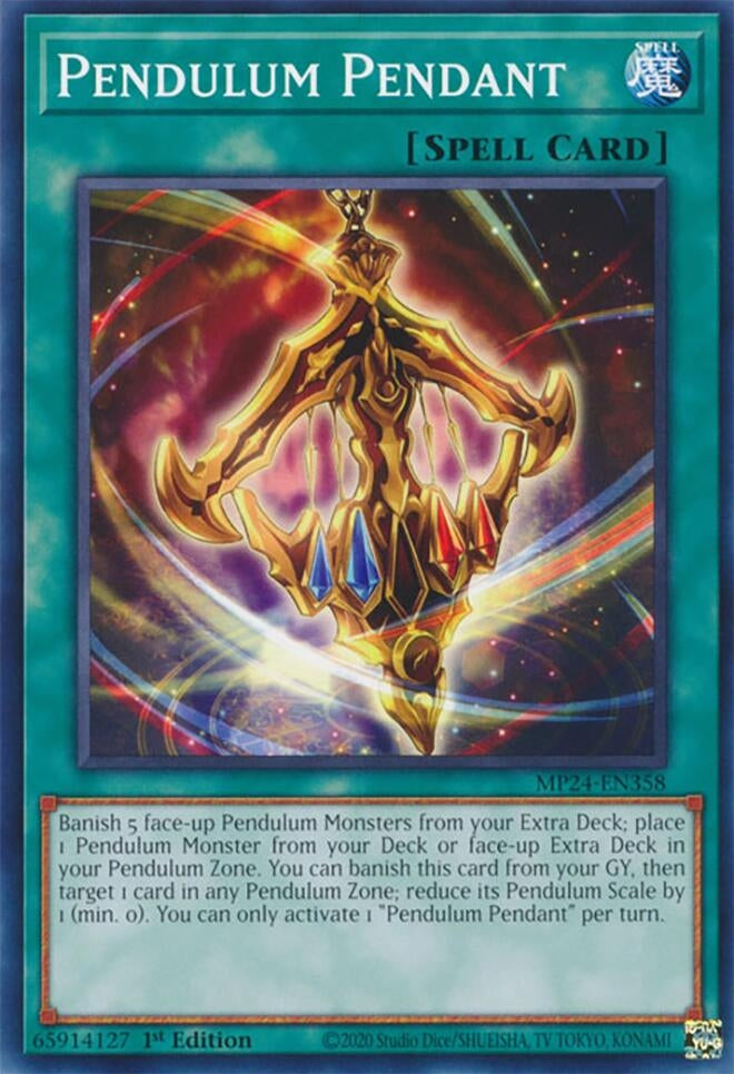Image for Pendulum Pendant (25th Anniversary Tin: Dueling Mirrors) (MP24-EN358) - YuGiOh