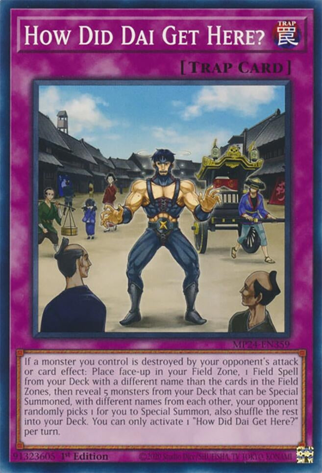 Image for How Did Dai Get Here? (25th Anniversary Tin: Dueling Mirrors) (MP24-EN359) - YuGiOh