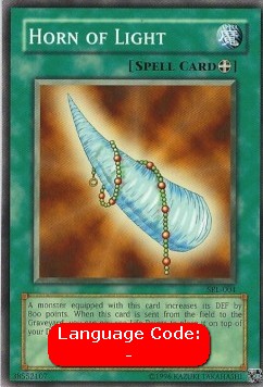 Horn of Light (V.2 - Common) - Spell Ruler (Common) [SRL-004]