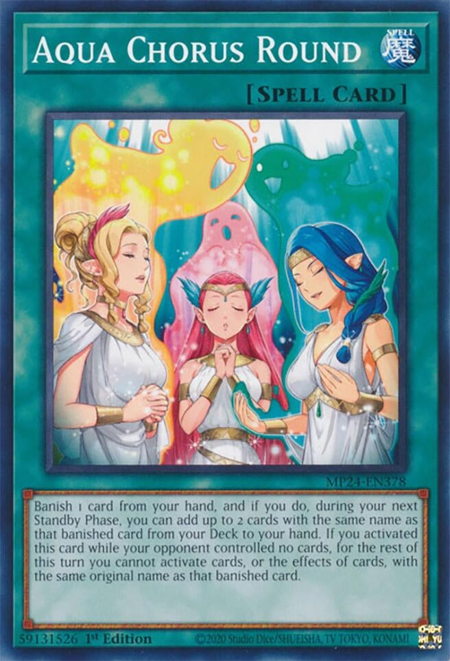 Image for Aqua Chorus Round (25th Anniversary Tin: Dueling Mirrors) (MP24-EN378) - YuGiOh