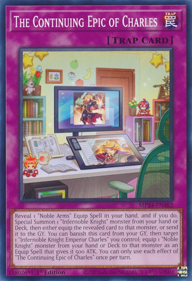 Image for The Continuing Epic of Charles (25th Anniversary Tin: Dueling Mirrors) (MP24-EN382) - YuGiOh
