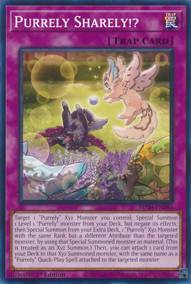 Image for Purrely Sharely!? (25th Anniversary Tin: Dueling Mirrors) (MP24-EN383) - YuGiOh