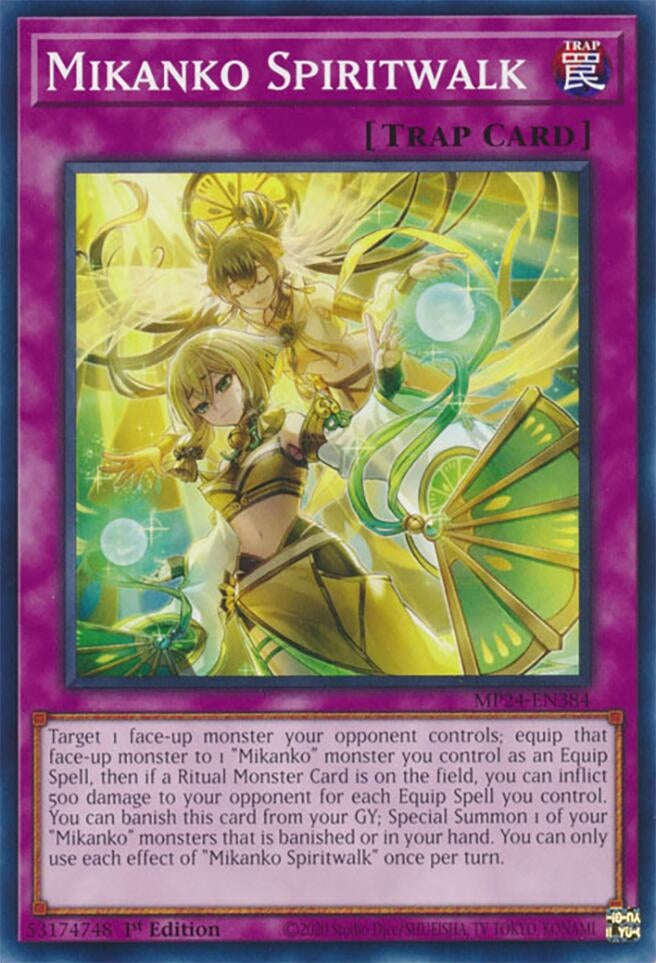 Image for Mikanko Spiritwalk (25th Anniversary Tin: Dueling Mirrors) (MP24-EN384) - YuGiOh