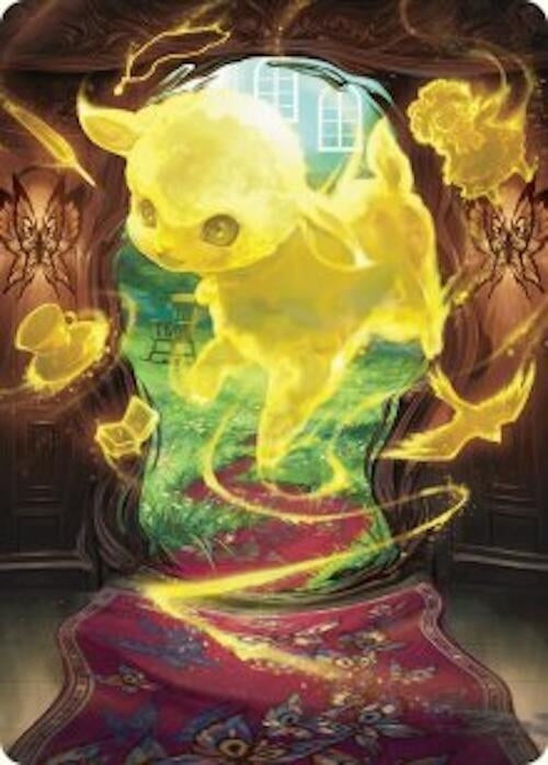 Image for Enduring Innocence Art Card (Art Series: Duskmourn: House of Horror) (46) - Magic: The Gathering
