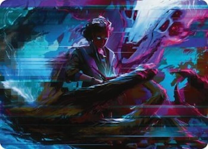 Image for Demonic Counsel Art Card (32/54) (Art Series: Duskmourn: House of Horror) (32) - Magic: The Gathering