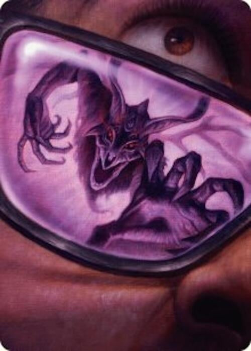 Image for Doomsday Excruciator Art Card (Art Series: Duskmourn: House of Horror) (38) - Magic: The Gathering