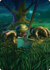 Image for Exhume Art Card (Art Series: Duskmourn: House of Horror) (52) - Magic: The Gathering