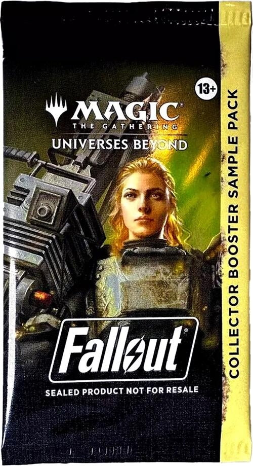 Image for Universes Beyond: Fallout - Collector Booster Sample Pack - Magic: The Gathering