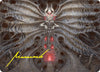 Image for Valgavoth, Terror Eater Art Card (Gold-Stamped Signature) (Art Series: Duskmourn: House of Horror) (10) - Magic: The Gathering
