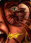 Image for Razorkin Needlehead Art Card (Gold-Stamped Signature) (Art Series: Duskmourn: House of Horror) (39) - Magic: The Gathering