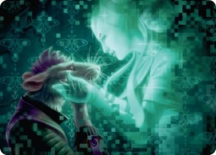 Image for Cathartic Parting Art Card (Art Series: Duskmourn: House of Horror) (14) - Magic: The Gathering