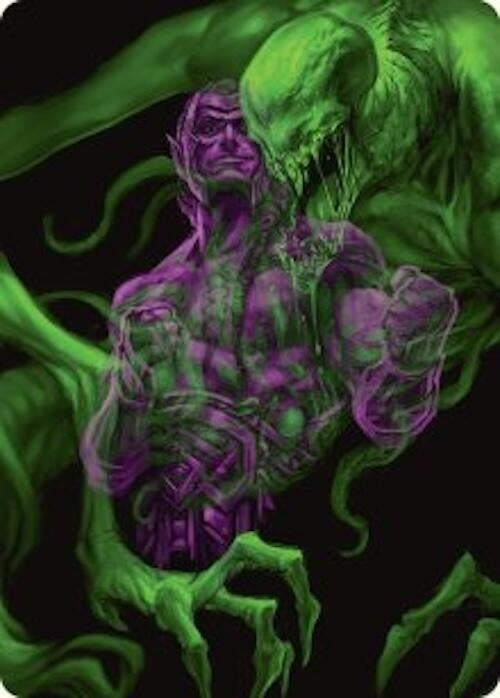 Image for Tyvar, the Pummeler Art Card (Art Series: Duskmourn: House of Horror) (41) - Magic: The Gathering