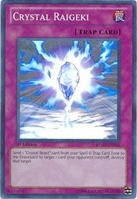 Image for Crystal Raigeki (Ra Yellow Mega Pack) (RYMP-EN055) - YuGiOh