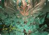 Image for Valgavoth's Onslaught Art Card (Gold-Stamped Signature) (Art Series: Duskmourn: House of Horror) (16) - Magic: The Gathering