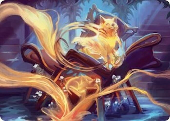 Image for Inquisitive Glimmer Art Card (Art Series: Duskmourn: House of Horror) (17) - Magic: The Gathering