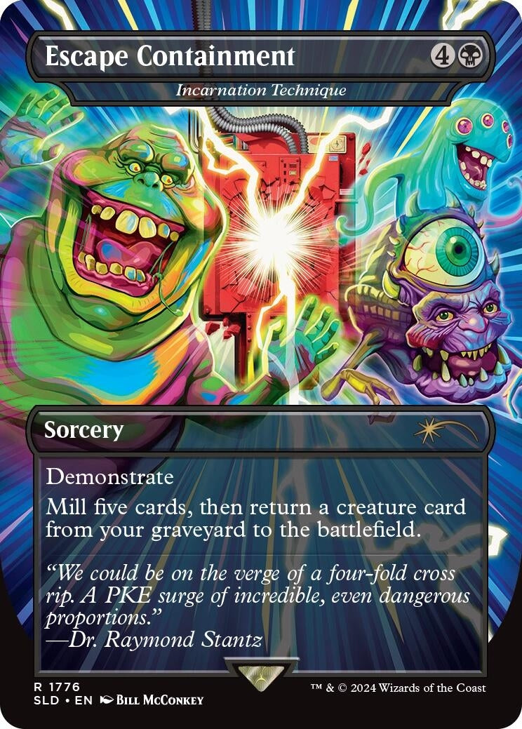Image for Escape Containment - Incarnation Technique (Secret Lair Drop Series) (1776) - Magic: The Gathering