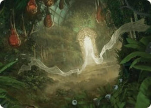 Image for Hushwood Verge Art Card (Art Series: Duskmourn: House of Horror) (26) - Magic: The Gathering