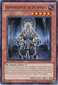 Image for Grandmaster of the Six Samurai (Ra Yellow Mega Pack) (RYMP-EN087) - YuGiOh