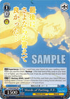 Image for Words of Parting, F.F. (JJR) (JoJo's Bizarre Adventure: Stone Ocean Premium Booster) (JJ/SE42-E46J JJR) - Weiss Schwarz