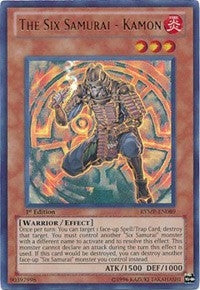 Image for The Six Samurai - Kamon (Ra Yellow Mega Pack) (RYMP-EN089) - YuGiOh