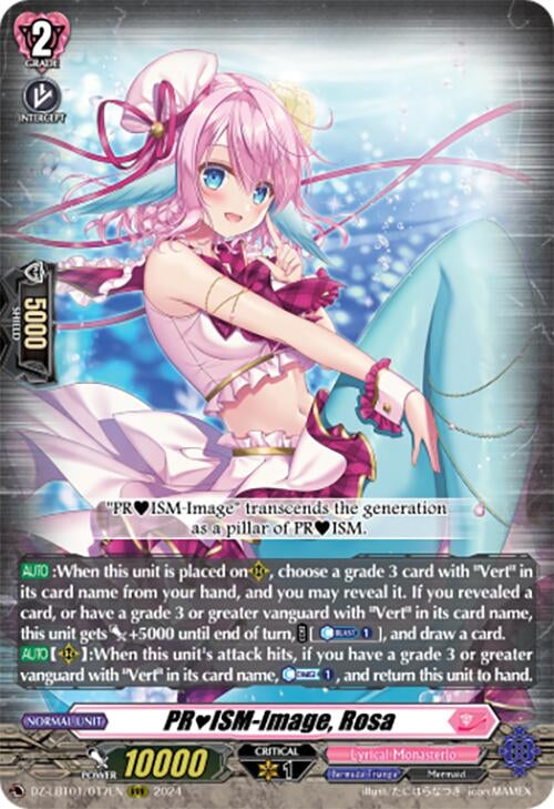 Image for PRISM-Image, Rosa (DZ-LBT01: Lyrical Monasterio Sparkling Stars!) (DZ-LBT01/017EN) - Cardfight Vanguard