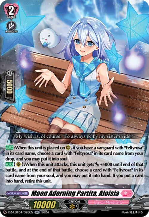 Image for Moon Adorning Partita, Aloisia (DZ-LBT01: Lyrical Monasterio Sparkling Stars!) (DZ-LBT01/026EN) - Cardfight Vanguard
