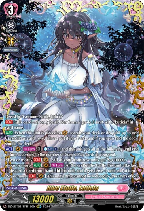 Image for Rive Etoile, Luticia (FFR) (DZ-LBT01: Lyrical Monasterio Sparkling Stars!) (DZ-LBT01/FFR10EN) - Cardfight Vanguard