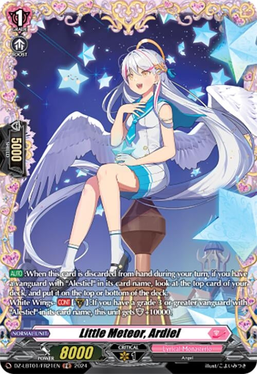 Image for Little Meteor, Ardiel (FR) (DZ-LBT01: Lyrical Monasterio Sparkling Stars!) (DZ-LBT01/FR21EN) - Cardfight Vanguard