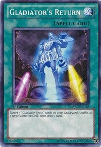 Image for Gladiator's Return (Ra Yellow Mega Pack) (RYMP-EN108) - YuGiOh