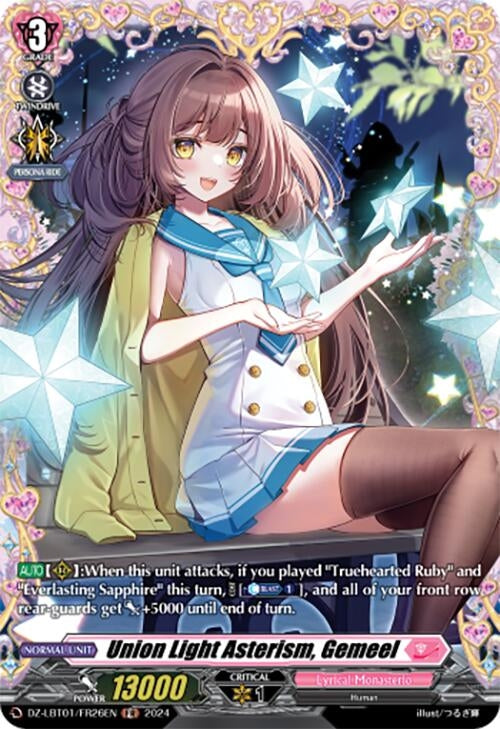 Image for Union Light Asterism, Gemeel (FR) (DZ-LBT01: Lyrical Monasterio Sparkling Stars!) (DZ-LBT01/FR26EN) - Cardfight Vanguard
