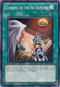 Image for Cunning of the Six Samurai (Ra Yellow Mega Pack) (RYMP-EN109) - YuGiOh
