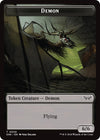Image for Demon // Manifest Double-Sided Token (Duskmourn: House of Horror) (9 // 18) - Magic: The Gathering