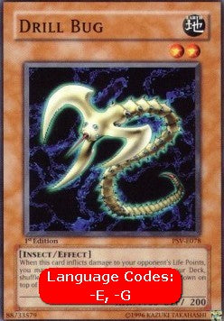 Drill Bug (V.1 - Common) - Pharaoh's Servant (Common) [PSV-078]