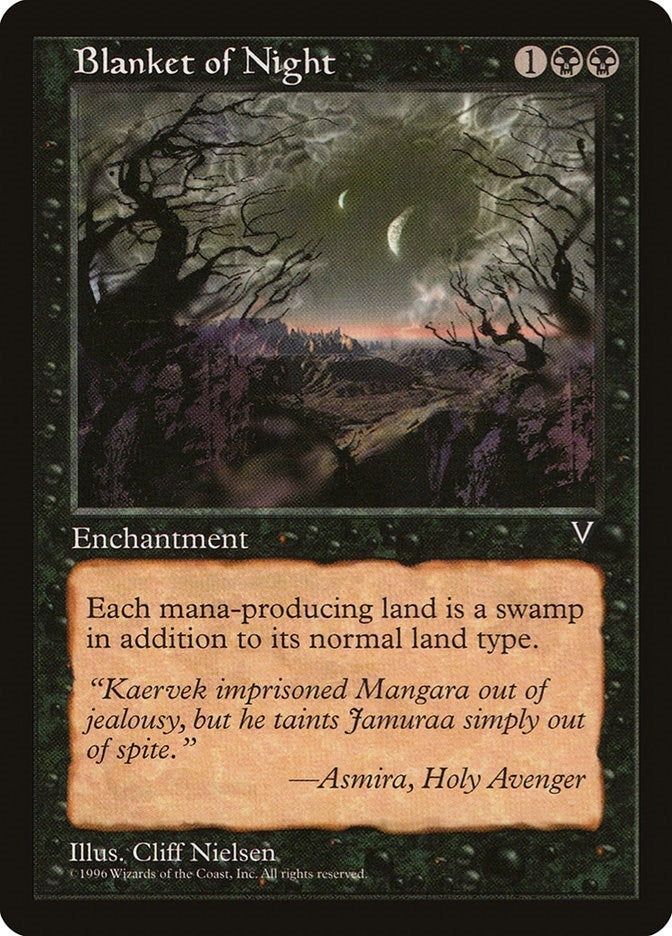 Image for Blanket of Night (Visions) - Magic: The Gathering