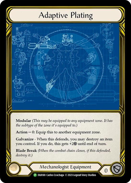 Image for Adaptive Plating - FAB169 (Flesh and Blood: Promo Cards) (FAB169) - Flesh and Blood TCG