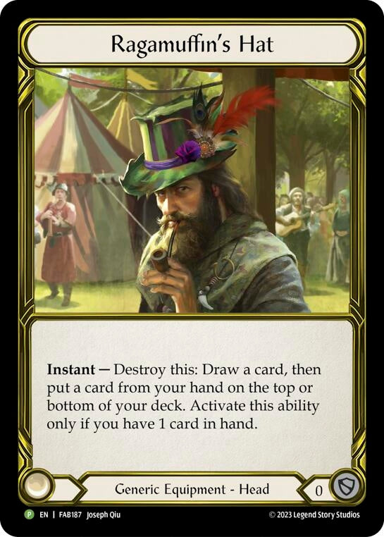 Image for Ragamuffin's Hat - FAB187 (Flesh and Blood: Promo Cards) (FAB187) - Flesh and Blood TCG